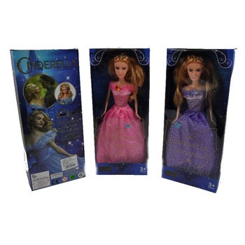 Boneka Dongeng Cinderella, Warna Campur (3 pcs)