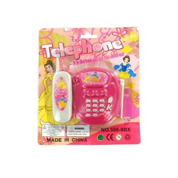 Mainan Telepon Anak dengan Musik (6 pcs)