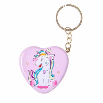 Gantungan Kunci Unicorn dengan Kotak Logam (24 pcs)