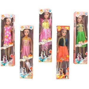 BONEKA BEAUTY GIRL - MODEL 3 (6 pcs)