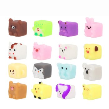 Squishy Lucky Dip - Cube Animals - Dalam Display (96 pcs)