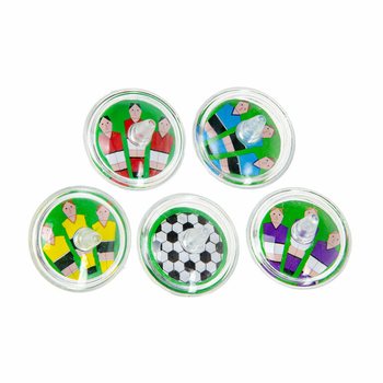 Gasing Pemain Bola (12 pcs) | Grosir Mainan