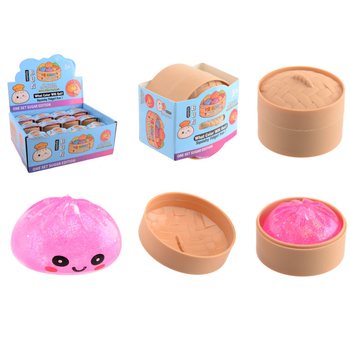 RAGE - Squishy SUGAR EDITION Bun Dumplings KECIL (5.3 x 5.3 x 4.1 Cm) Viral 2026 Fidget Toy (24 pcs)