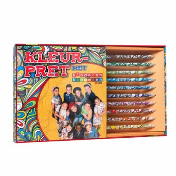 KINDEREN VOOR KINDEREN - Set Menggambar & Mewarnai (6 pcs)