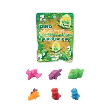 Blindbag / Surprise Bag - Squishy Dinosaurus (24 pcs)