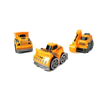 Mainan Mobil Konstruksi Friction dalam Display (12 pcs)