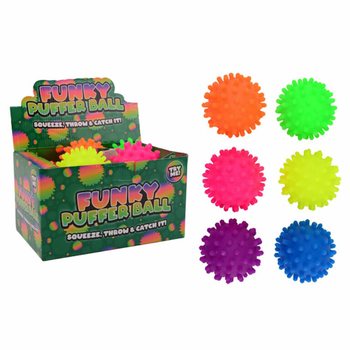 Display Bola Duri Funny Puffer (12 pcs.)