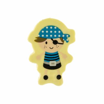 Set Penghapus Figur Bajak Laut - 2 Pcs dalam Display