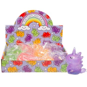 Mainan Squeeze Unicorn - Dalam Display (12 pcs)