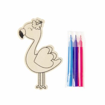 WARNAI FIGUR KAYU SENDIRI, TERMASUK SPIDOL (36 pcs)