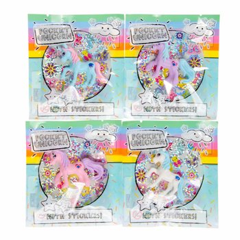 POCKET UNICORN - UNICORN + STIKER DALAM TAS HADIAH - DALAM DISPLAY (24 pcs)