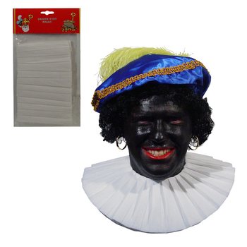 Kerah Putih Piet (11 pcs)