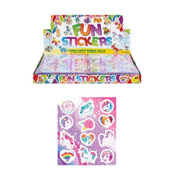 STIKER UNIK – MODEL: UNICORN (120 pcs)