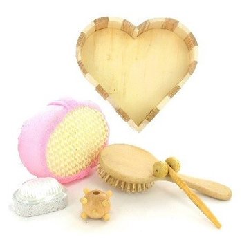 Set Kado Mandi Keranjang Rotan - Model 6
