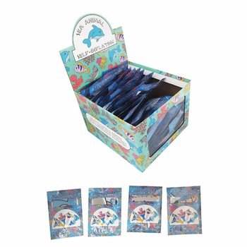 Balon Tangan Hewan Laut Pompa Sendiri (48 pcs)