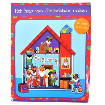 Mainan Rakit Rumah 3D Sinterklas / Santo Nikolaus (2 pcs)