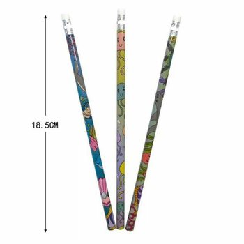 Pensil Hewan Laut dengan Penghapus (12 pcs)