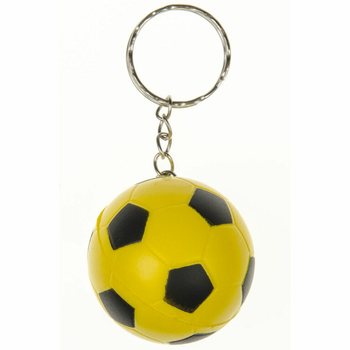 Gantungan Kunci Sepak Bola Foam - Campuran Warna (48 pcs)