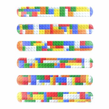 GELANG SLAP - BLOK BANGUNAN BRICKS (120 pcs)