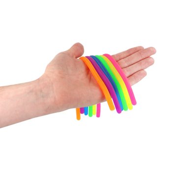 Tali Elastis Stretchy Strings - Campuran Warna - Dalam Kotak Display (144 pcs)