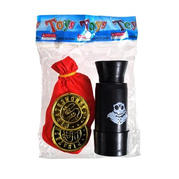 Set Mainan Bajak Laut 4-Bagian (12 pcs)