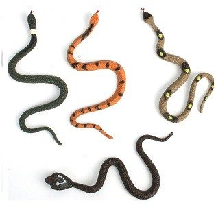 Mix Mainan Ular Fleksibel (48 pcs)