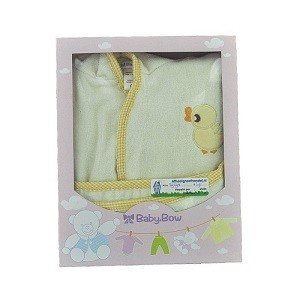 Jubah Mandi Anak BABY BOW Kuning | Grosir B2B