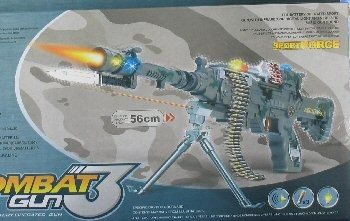 Mainan Senapan Mesin Combat - 56 cm