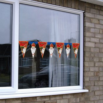Stiker Dekorasi Jendela Sinterklaas (12 pcs)