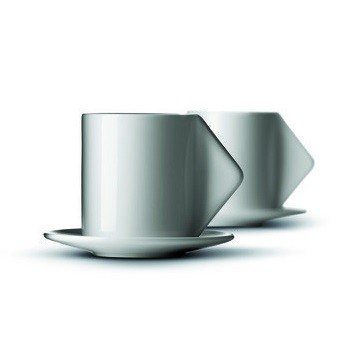 MENU - Set Cangkir Espresso Bone China Isi 2 Pcs (1 set)