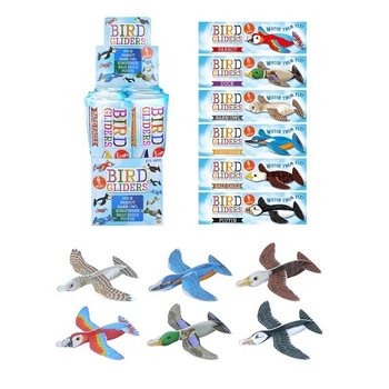 Pesawat Mainan Gabus Burung dalam Display (48 pcs)