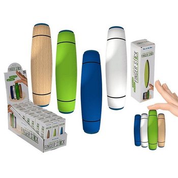 AMAZING FINGER STICK - KAYU DALAM KOTAK - CAMPUR WARNA DALAM DISPLAY - 3x9 Cm. (24 pcs)