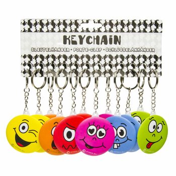 Gantungan Kunci Smiley dengan Cermin (48 pcs)