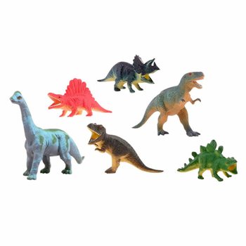 ANIMAL WORLD - Set Mainan Dinosaurus (6 Figur)