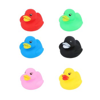 Bebek Mandi Glitter Warna-Warni Mix - Dimensi: 6x5x6 cm - (12 pcs)