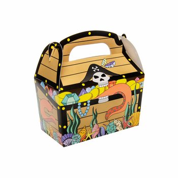Kotak Hadiah Bajak Laut 12x12.5x6 Cm (12 Pcs)
