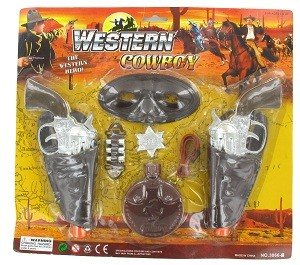 SET MAINAN COWBOY WESTERN (6 pcs)