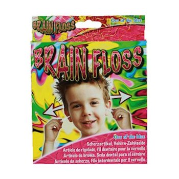 Brain Floss / Benang Gigi untuk Otak Mainan Prank (24 pcs)