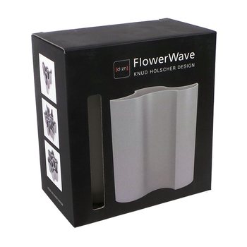 D-ZN - Vas Bunga FLOWERWAVE - Putih (1 pc)