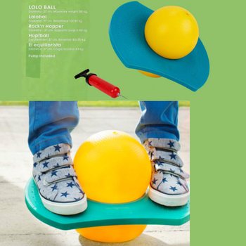 BOLA LOLO &Oslash;37CM, TERMASUK POMPA (2 pcs)