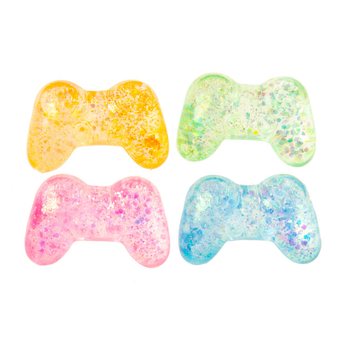 SQUEEZE GAMING CONTROLLER - CAMPUR WARNA - DALAM DISPLAY (12 pcs)