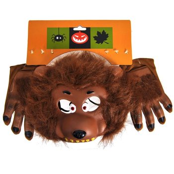 Topeng Serigala dengan Sarung Tangan (6 pcs)