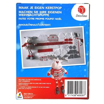 BUAT BONEKA NATAL MEWAH ANDA SENDIRI (6 pcs.)