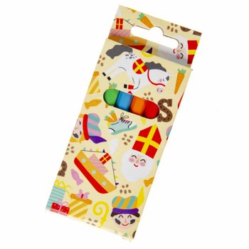 Set Pensil Warna 6 Warna - Santo Nikolas (24 pcs)