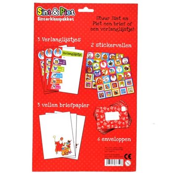 Set Daftar Keinginan Sinterklaas 14 Pcs (Isi 12 Pak)