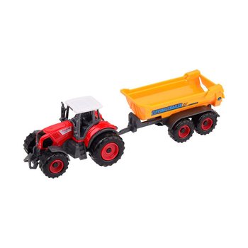 FARM MASTER - SET MAINAN TRAKTOR DIE-CAST - CAMPUR (12 pcs)