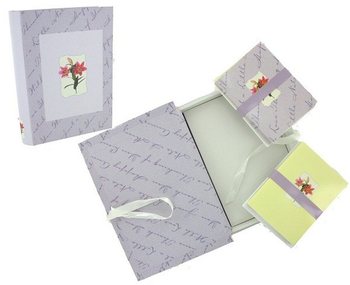 Buku Kartu Ucapan - Desain Bunga (2 pcs)