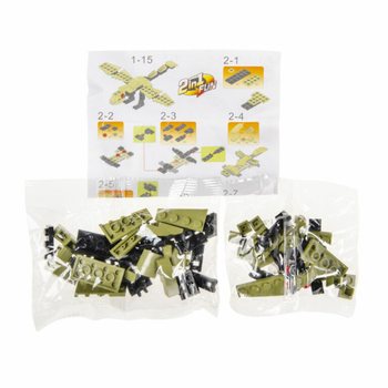 Mainan Balok Bricks - Set Konstruksi Dinosaurus dalam Kapsul (6 pcs)