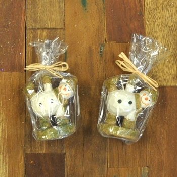 Lilin Boneka Salju Lucu (12 pcs)
