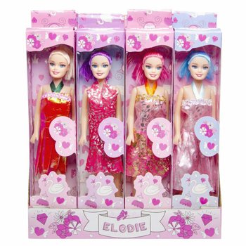 Boneka Mainan Elodie dalam Kotak Jendela & Display (12 pcs)